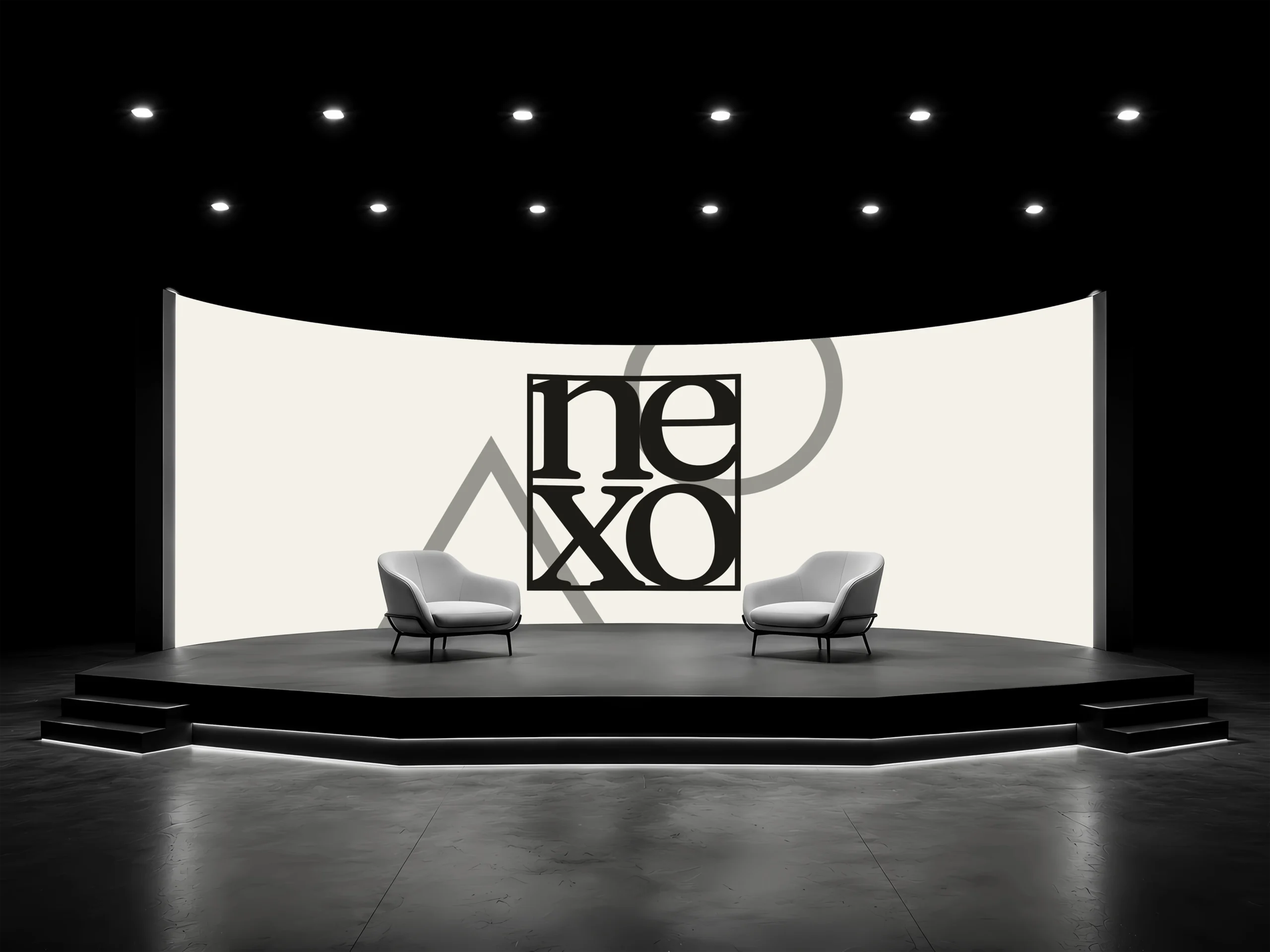 nexo — visual identity for event experiences nullexr 010