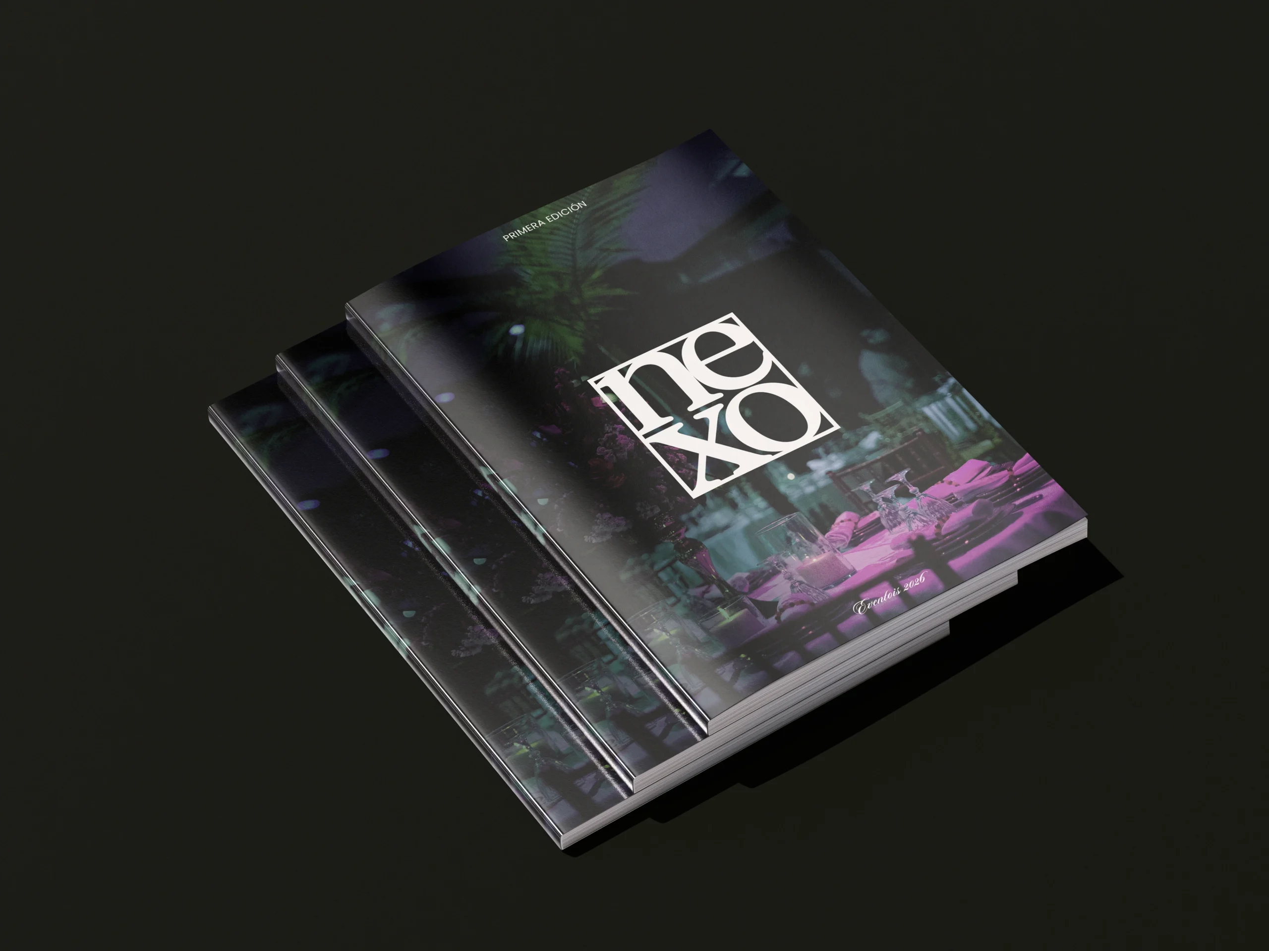 nexo — visual identity for event experiences nullexr 012